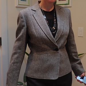 Tweed Jacket wool and silk blend.